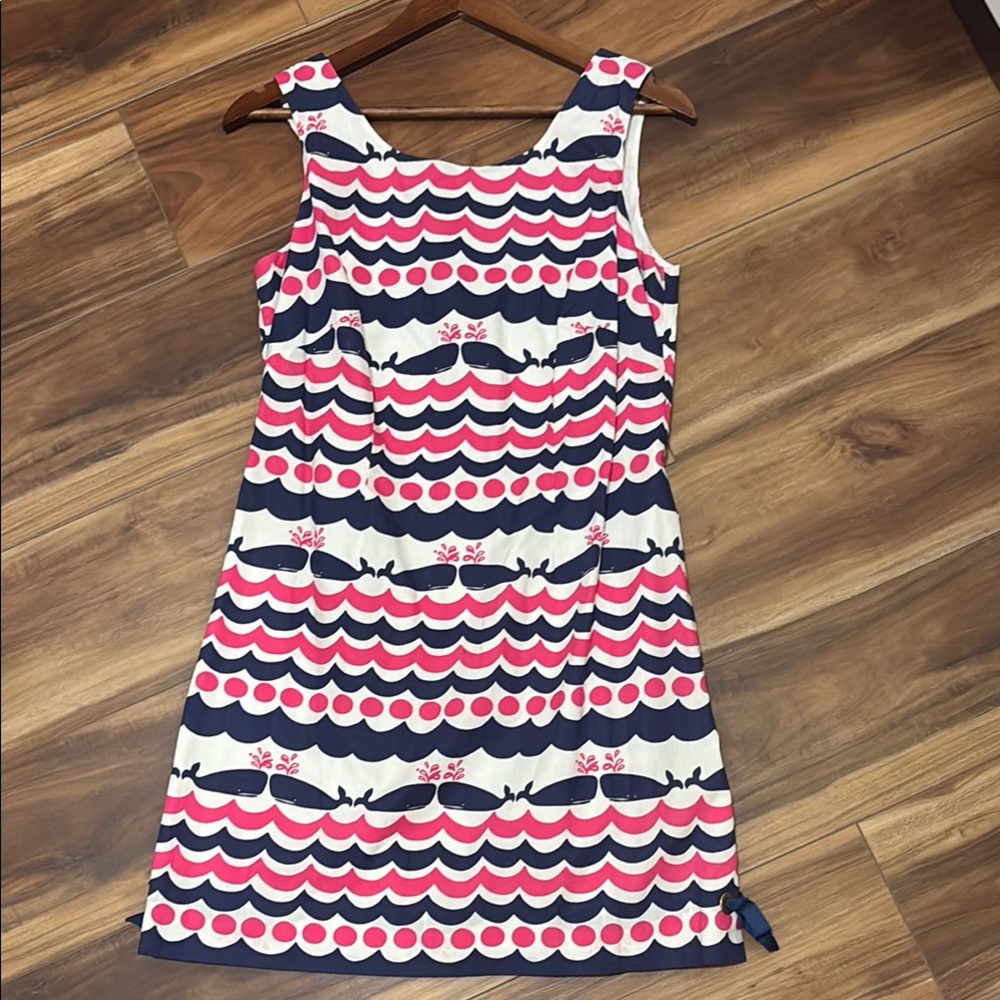 Lilly Pulitzer Vibrant Wave Pattern Fabric
